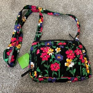 Floral Vera Bradley crossbody with wallet